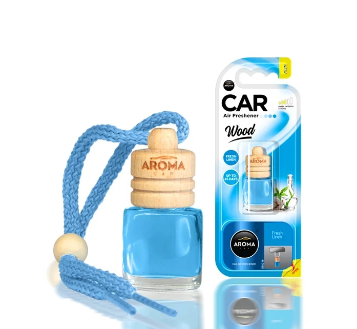 Osvěžovače vzduchu AROMA WOOD FRESH LINEN Aroma Car A83139