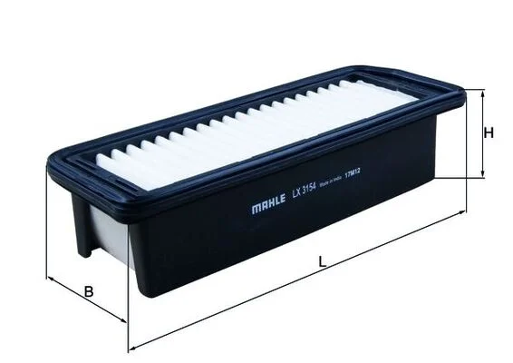 Vzduchový filtr KNECHT LX3154