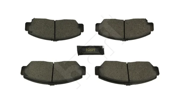 Sada brzdových destiček, kotoučová brzda HART 260765