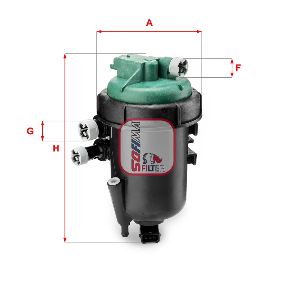 Palivový filtr SOFIMA S5178GC – OE 51773591