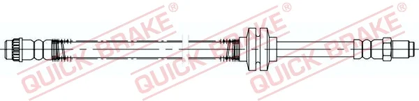 Brzdová hadice QUICK BRAKE 36.901 Brzdová hadice QUICK BRAKE 36.901