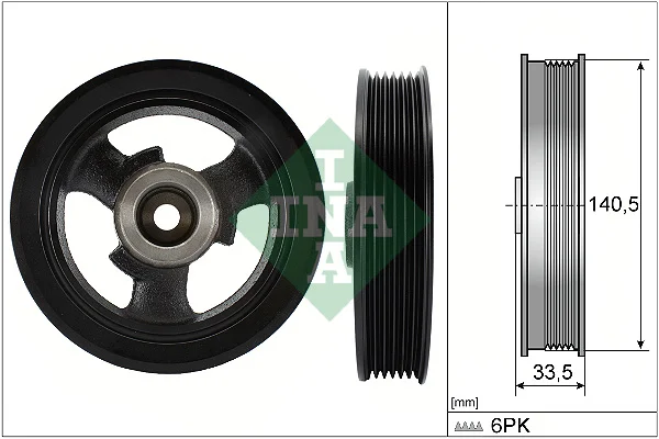 Řemenice, klikový hřídel Schaeffler INA 544014910