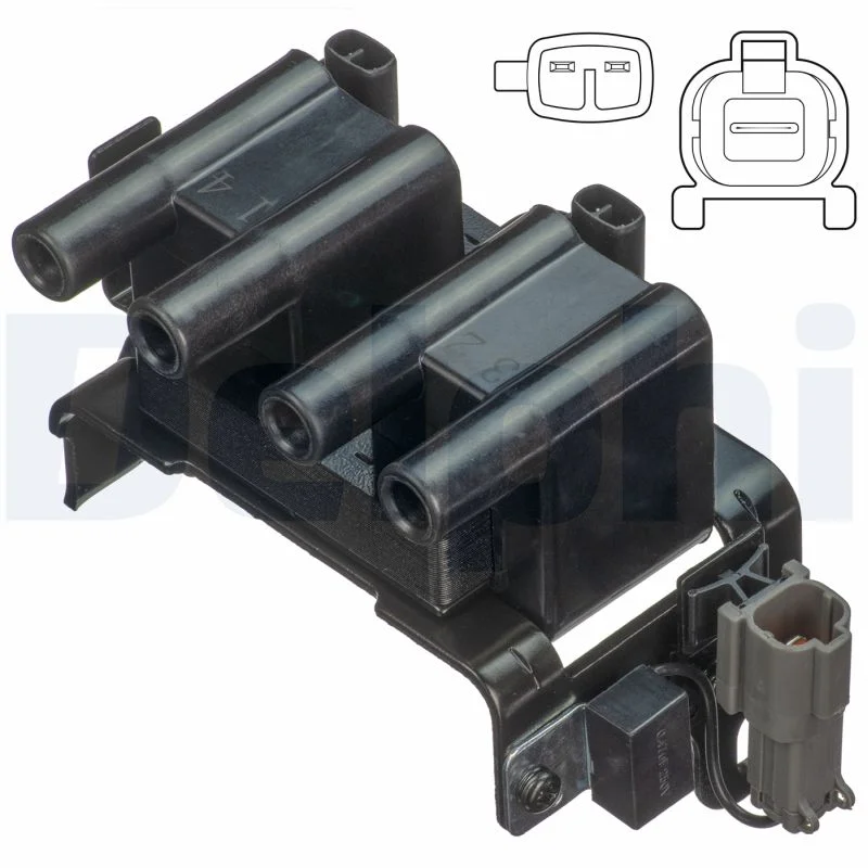 Zapalovací cívka DELPHI GN10837-12B1 – OE 0K30A1810X Zapalovací cívka DELPHI GN10837-12B1 – OE 0K30A1810X