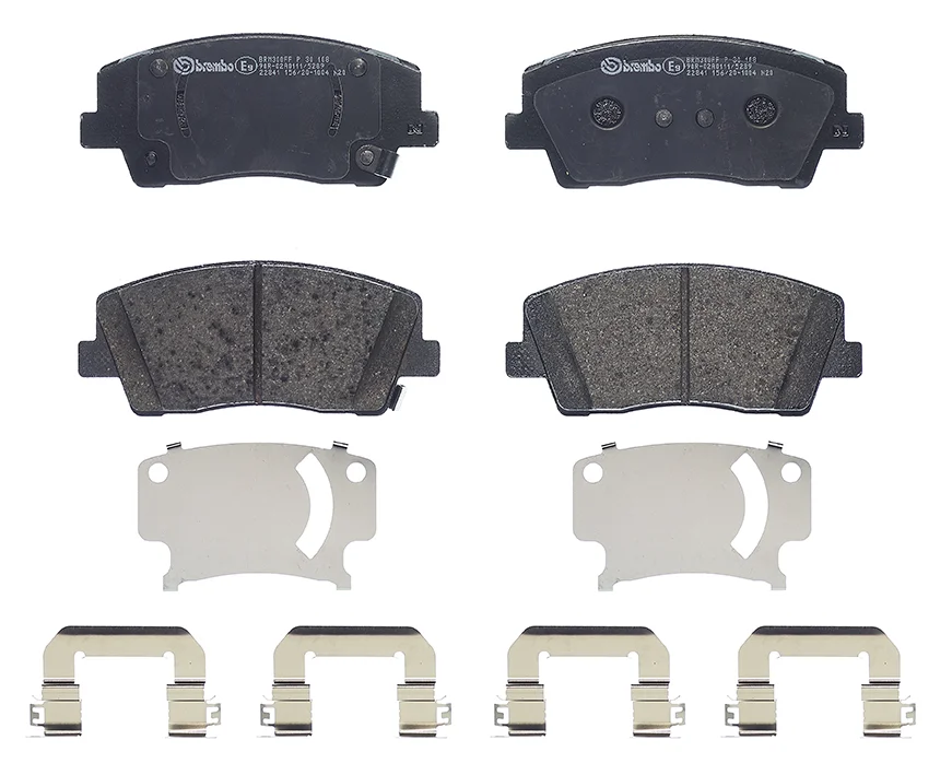 Sada brzdových destiček, kotoučová brzda BREMBO P30108