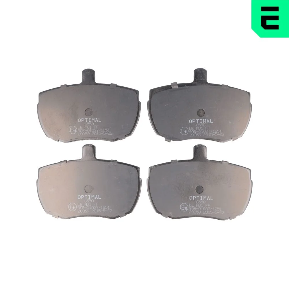 Sada brzdových destiček, kotoučová brzda OPTIMAL BP-06550 Sada brzdových destiček, kotoučová brzda OPTIMAL BP-06550