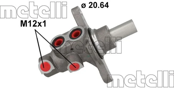 Hlavní brzdový válec METELLI 05-0898