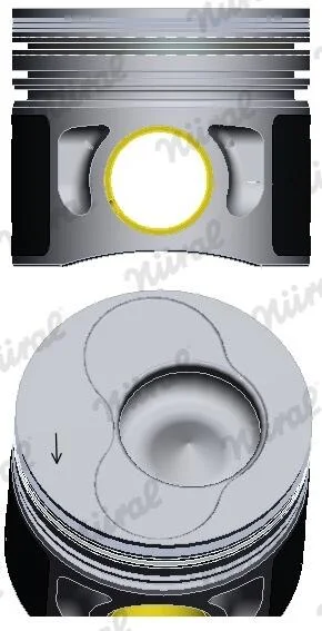 Píst NÜRAL 87-114900-65 – OE 07901D