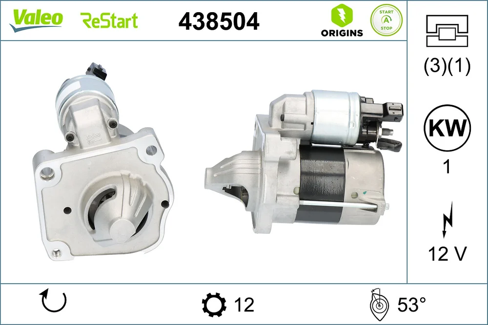 Startér VALEO 438504