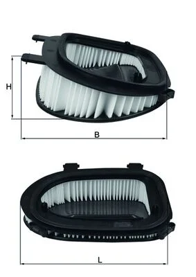 Vzduchový filtr MAHLE LX3541