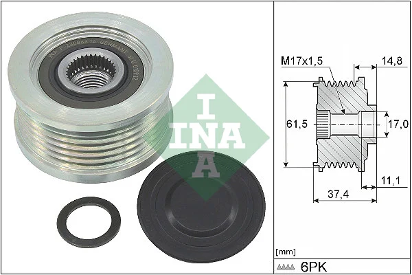 Předstihová spojka Schaeffler INA 535034810