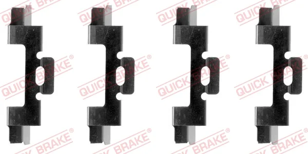 Sada prislusenstvi, oblozeni kotoucove brzdy QUICK BRAKE 109-1027 Sada prislusenstvi, oblozeni kotoucove brzdy QUICK BRAKE 109-1027
