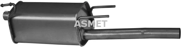 Zadni tlumic vyfuku ASMET 05.056 Zadni tlumic vyfuku ASMET 05.056