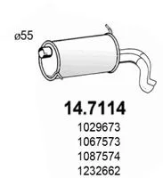 koncový díl výfuku STARLINE 42.48.400