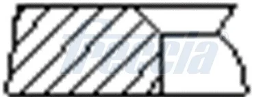 Sada pístních kroužků FRECCIA FR10-240200 – OE 23040-03000 Sada pístních kroužků FRECCIA FR10-240200 – OE 23040-03000
