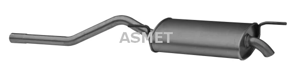 Zadni tlumic vyfuku ASMET 03.074 Zadni tlumic vyfuku ASMET 03.074