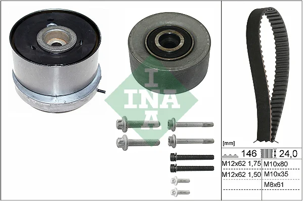ozubení,sada rozvodového řemene Schaeffler INA 530072410