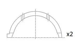 Distanční kotouč, kliková hřídel FAI AutoParts BT3043-STD Distanční kotouč, kliková hřídel FAI AutoParts BT3043-STD