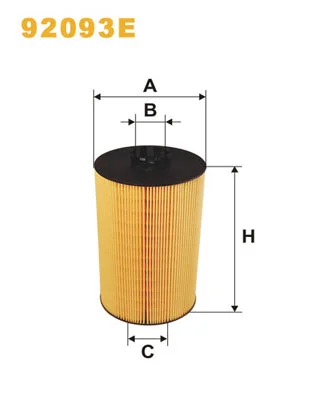 Olejový filtr WIX FILTERS 92093E