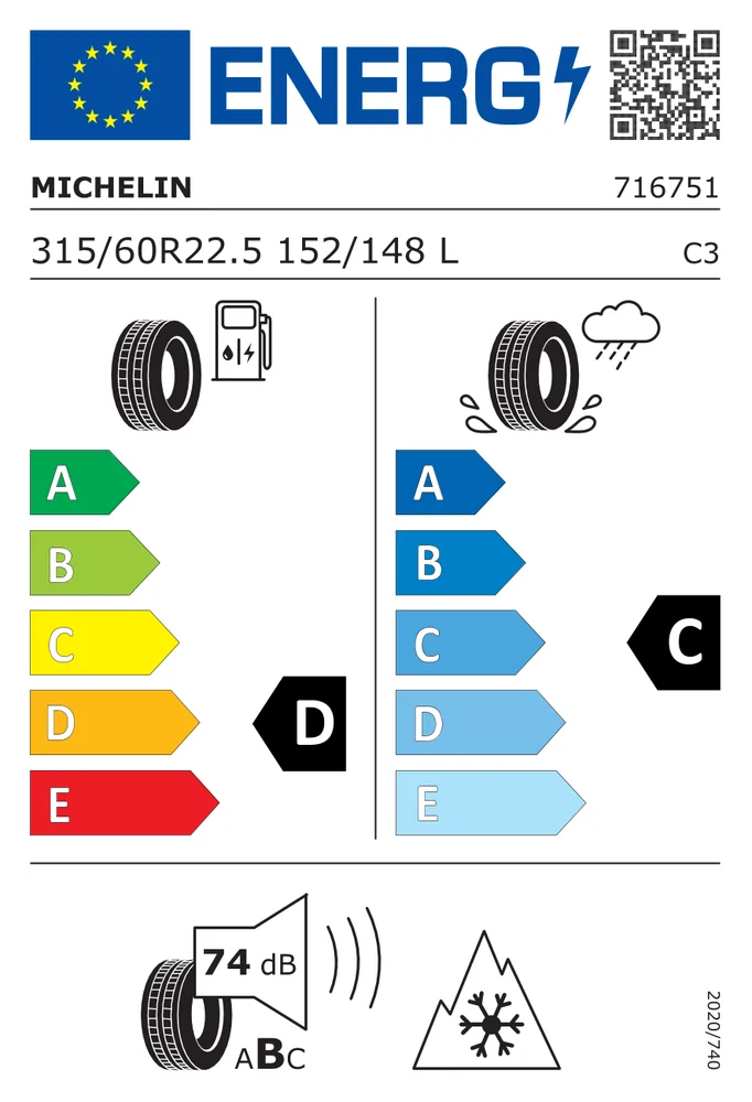 315/60R22.5 CMI X MD MICHELIN 315/60R22.5CMIXMD 315/60R22.5 CMI X MD MICHELIN 315/60R22.5CMIXMD
