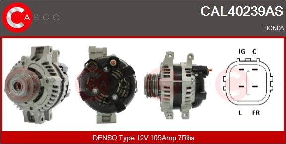 generátor CASCO CAL40239AS