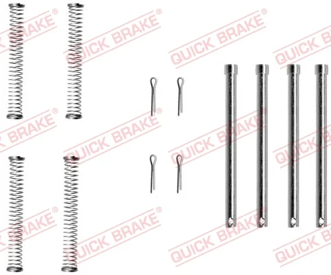 Sada prislusenstvi, oblozeni kotoucove brzdy QUICK BRAKE 109-1128 Sada prislusenstvi, oblozeni kotoucove brzdy QUICK BRAKE 109-1128