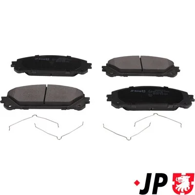 Sada brzdových destiček, kotoučová brzda JP GROUP 4863607510