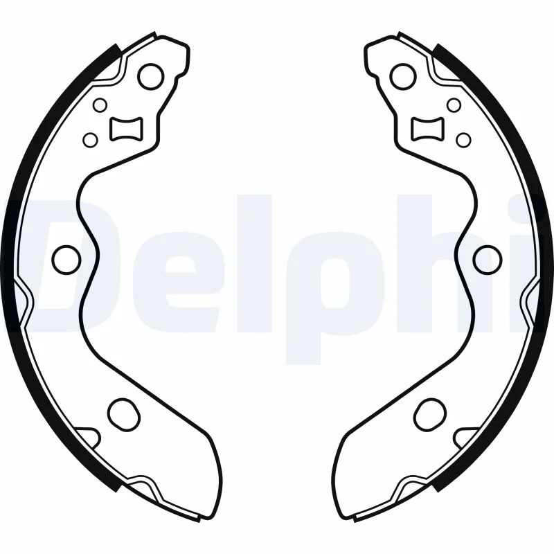 Sada brzdových čelistí DELPHI LS2156 – OE 5320081P00
