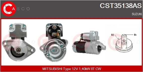 Startér CASCO CST35138AS