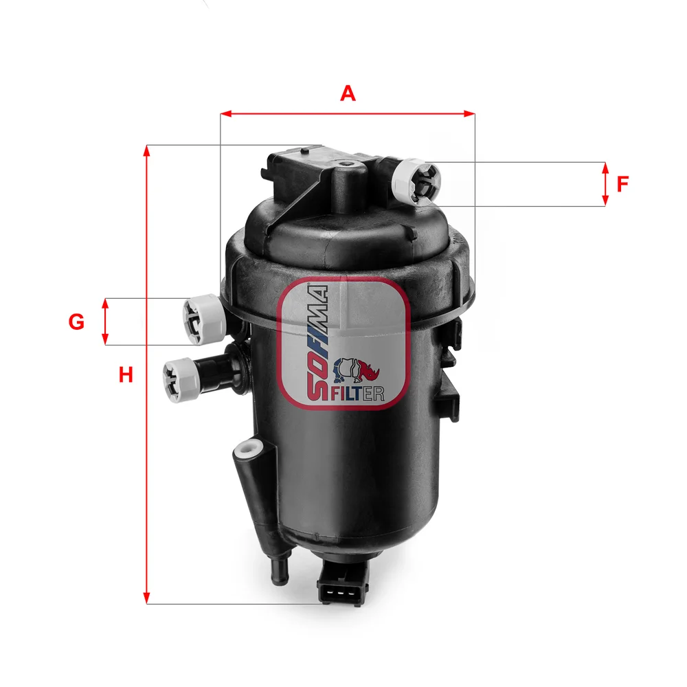 Palivový filtr SOFIMA S5112GC – OE 51738508