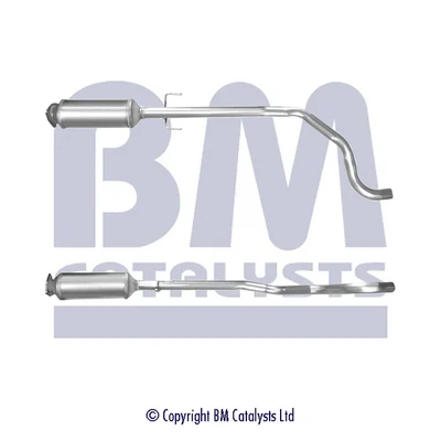 Filtr pevnych castic, vyfukovy system BM CATALYSTS BM11169