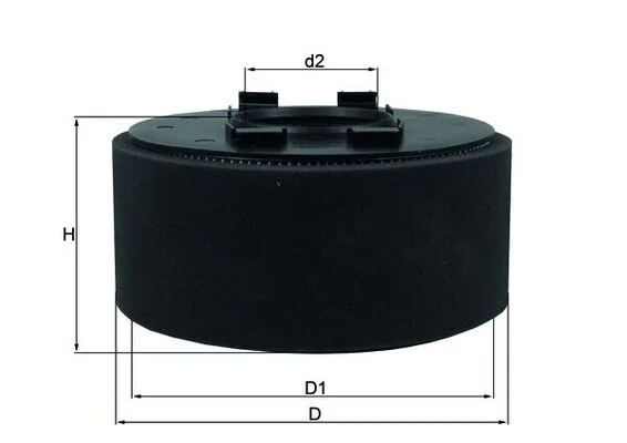Vzduchový filtr MAHLE LX870