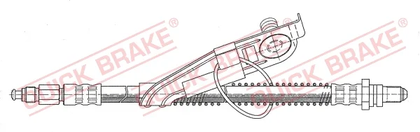 Brzdová hadice QUICK BRAKE 42.917