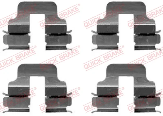 Sada prislusenstvi, oblozeni kotoucove brzdy QUICK BRAKE 109-1247 Sada prislusenstvi, oblozeni kotoucove brzdy QUICK BRAKE 109-1247