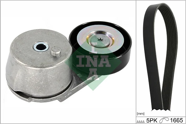 Sada žebrovaných klínových řemenů Schaeffler INA 529045410 Sada žebrovaných klínových řemenů Schaeffler INA 529045410
