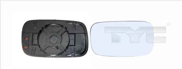 Sklo do zrcátka, vnější zrcátko TYC 337-0108-1 – OE 357857521