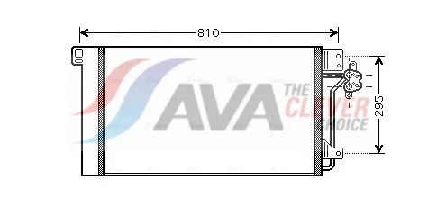 Kondenzátor, klimatizace AVA Clever Choice VNA5236D