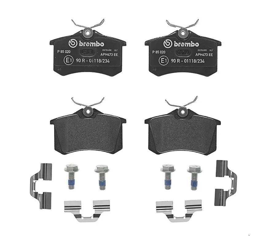 Sada brzdových destiček, kotoučová brzda BREMBO P85020X