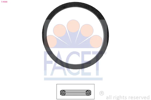 Těsnění, termostat FACET 7.9568