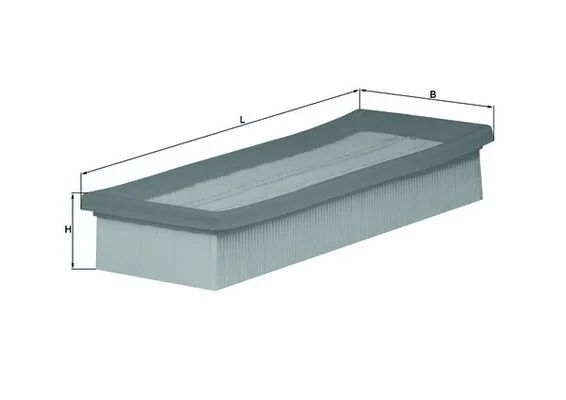Vzduchový filtr MAHLE LX1601