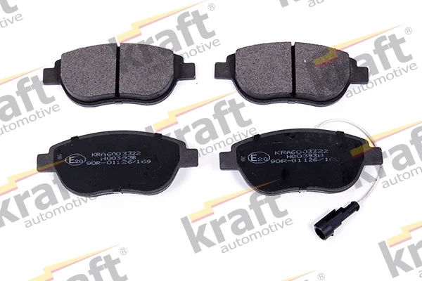 Sada brzdových destiček, kotoučová brzda KRAFT AUTOMOTIVE 6003322