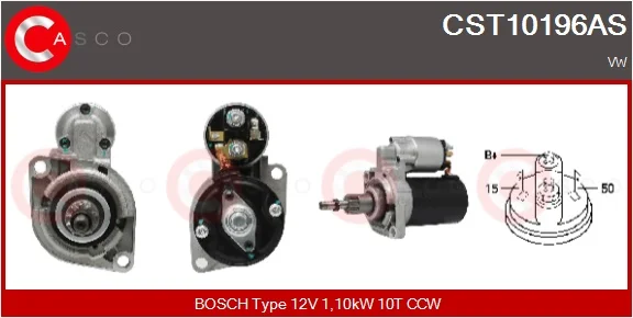 Startér CASCO CST10196AS