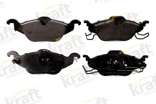 Sada brzdových destiček, kotoučová brzda KRAFT AUTOMOTIVE 6001640
