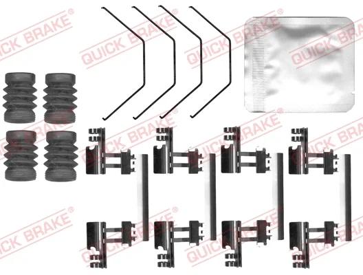 Sada příslušenství, obložení kotoučové brzdy QUICK BRAKE 109-0170
