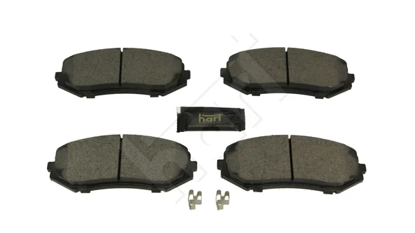 Sada brzdových destiček, kotoučová brzda HART 260753