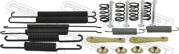 Sada příslušenství, parkovací brzdové čelisti FEBEST 2304-1JR-KIT Sada příslušenství, parkovací brzdové čelisti FEBEST 2304-1JR-KIT
