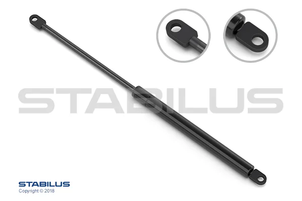 Pneumatická pružina, zavazadlový / nákladový prostor STABILUS 9369BL Pneumatická pružina, zavazadlový / nákladový prostor STABILUS 9369BL