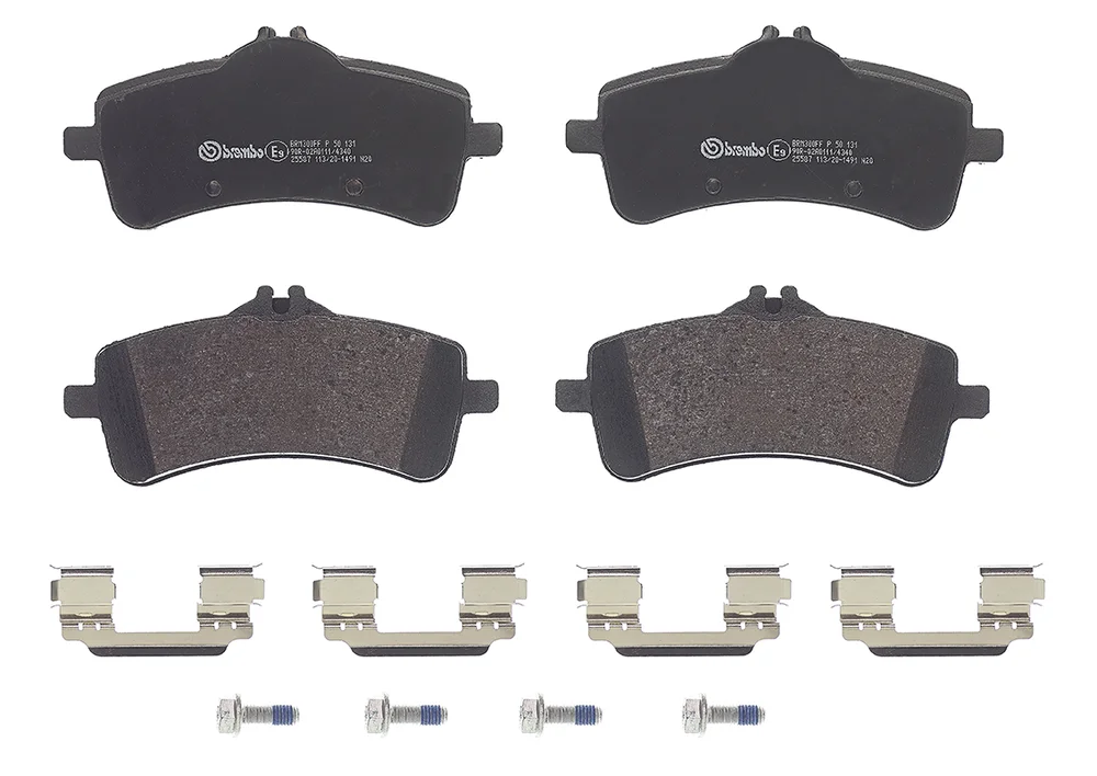 Sada brzdových destiček, kotoučová brzda BREMBO P50131