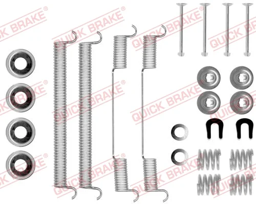 Sada příslušenství, brzdové čelisti QUICK BRAKE 105-0543