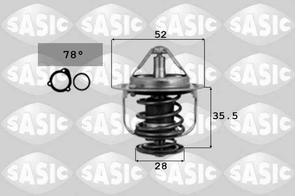 Termostat, chladivo SASIC 9000075
