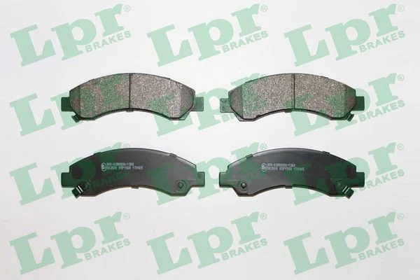 Sada brzdových destiček, kotoučová brzda LPR 05P1568